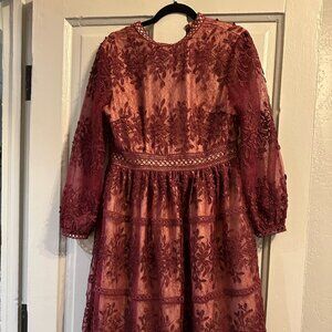 Ivy City Co Sicily Dress Size Medium